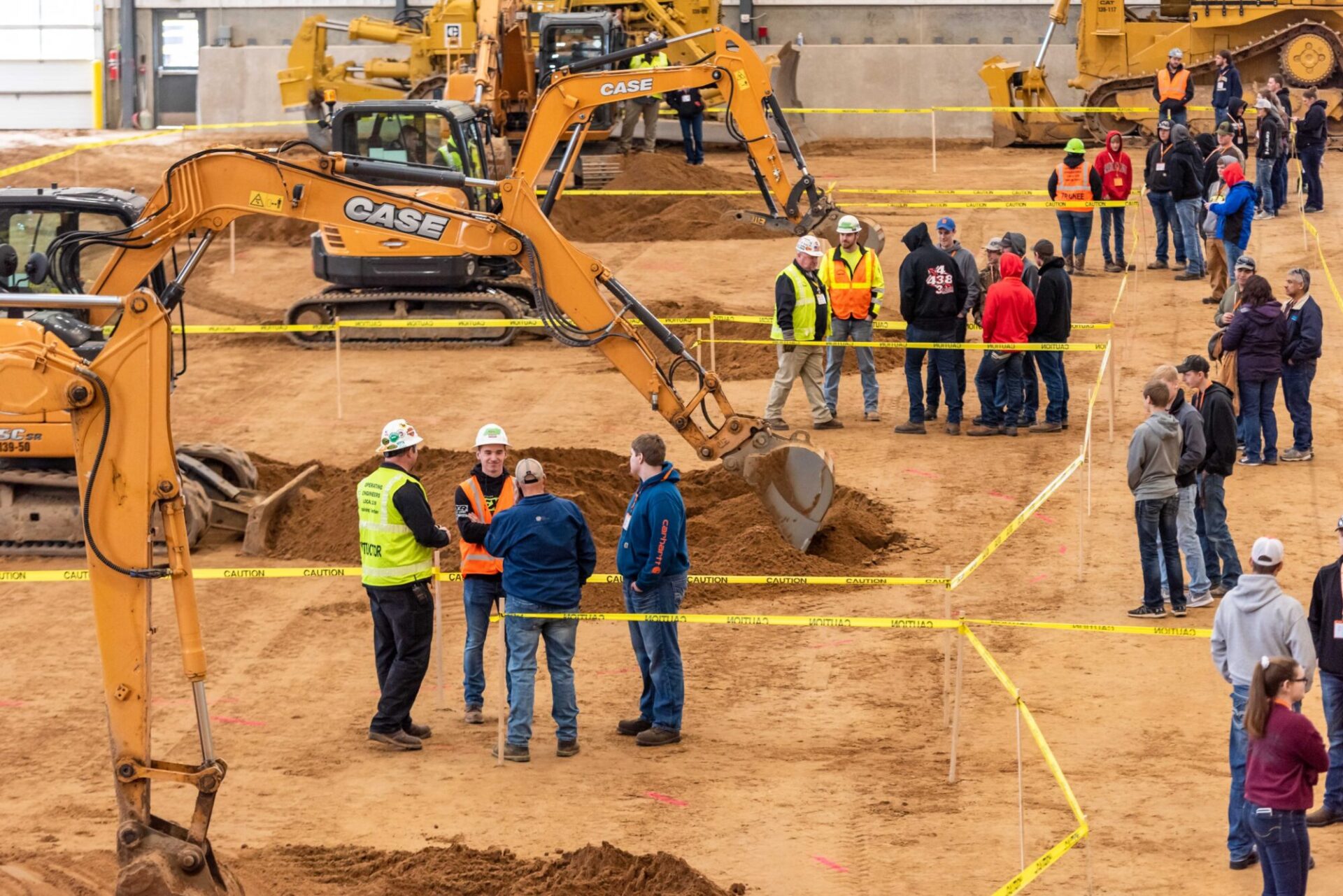 event about engineers and excavators