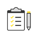 list and pen icon