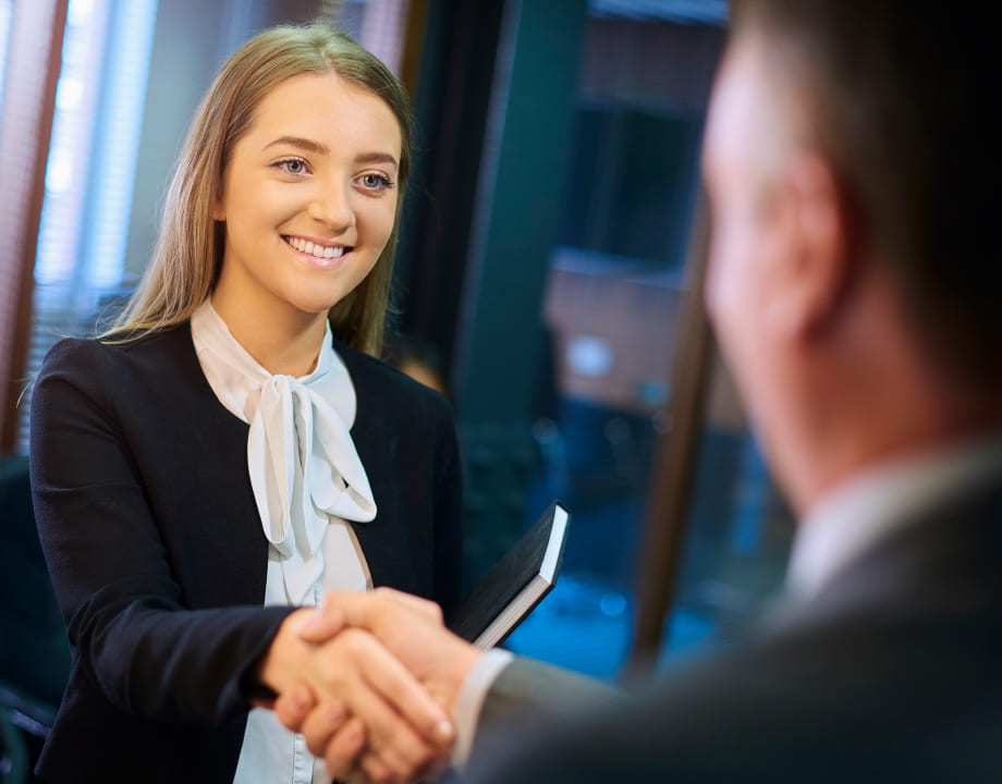 people shaking hands